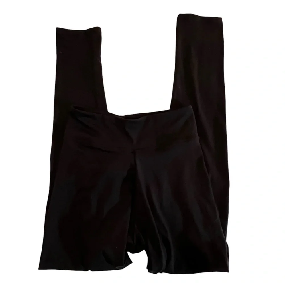 NWT Revolution PERFORMANCE LEGGINGS Black Pants dance bottoms small adult